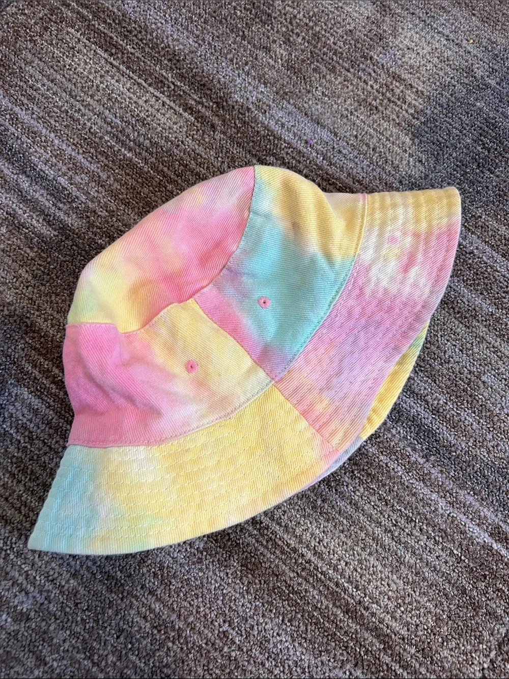 Tucker + Tate Kids Tie-Dye bucket hat- Pink/Yellow/Green/Teal